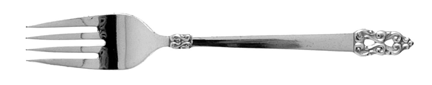 King Frederik-Royal Empress (Silverplate) Individual Salad Fork by International Silver-1