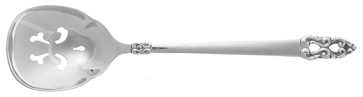 King Frederik-Royal Empress (Silverplate) Large Sugar Sifter by International Silver-1