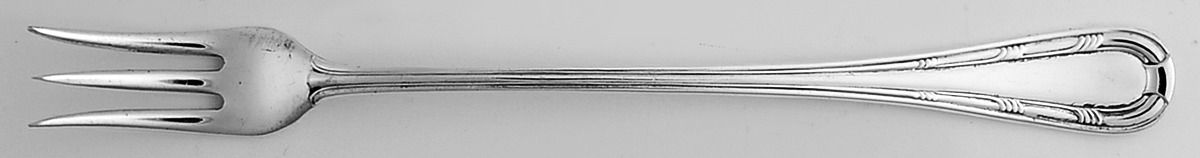 King George (Silverplate, 1921) Cocktail/Seafood Fork by International Silver-1