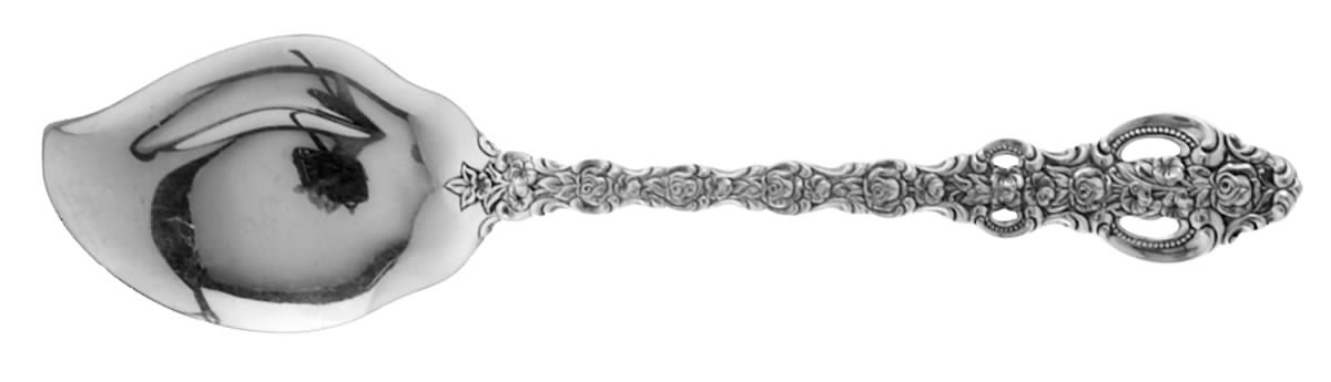King Louis (Sterling, 1971) Large Solid Jelly Server by International Silver-1