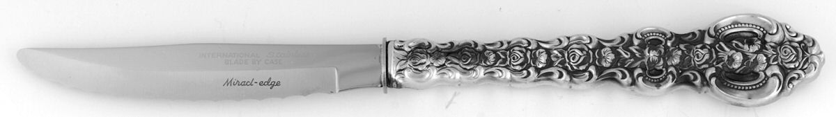 King Louis (Sterling, 1971) Individual Steak Knife Hollow Handle by International Silver-1