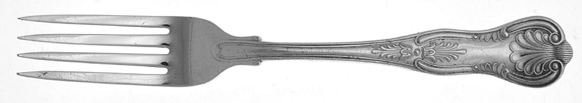 Kings (Silverplate, 1888) Fork by International Silver-1