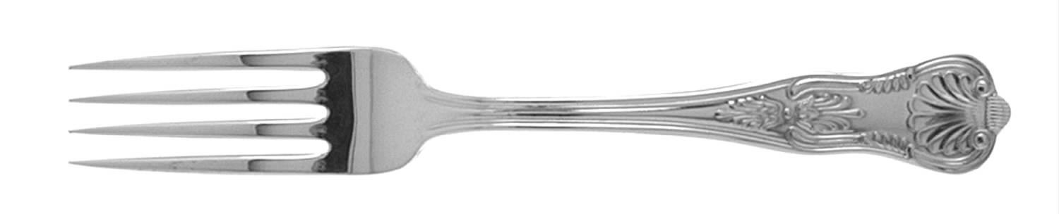 Kings (Silverplate, 1977, No Wings) Fork by International Silver-1