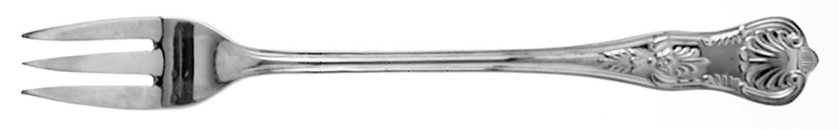 Kings (Silverplate, 1977, No Wings) Cocktail/Seafood Fork by International Silver-1