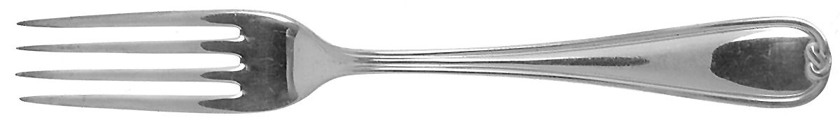 Knot (Silverplate, 1909) Fork by International Silver-1