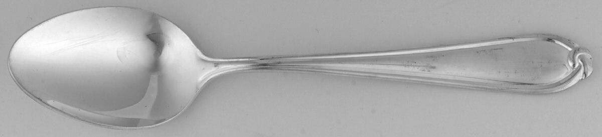 Knot (Silverplate, 1909) Place/Oval Soup Spoon by International Silver-1
