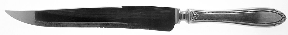 Lady Betty (Sterling, 1920) Large Stainless Blade Roast Carving Knife by International Silver-1