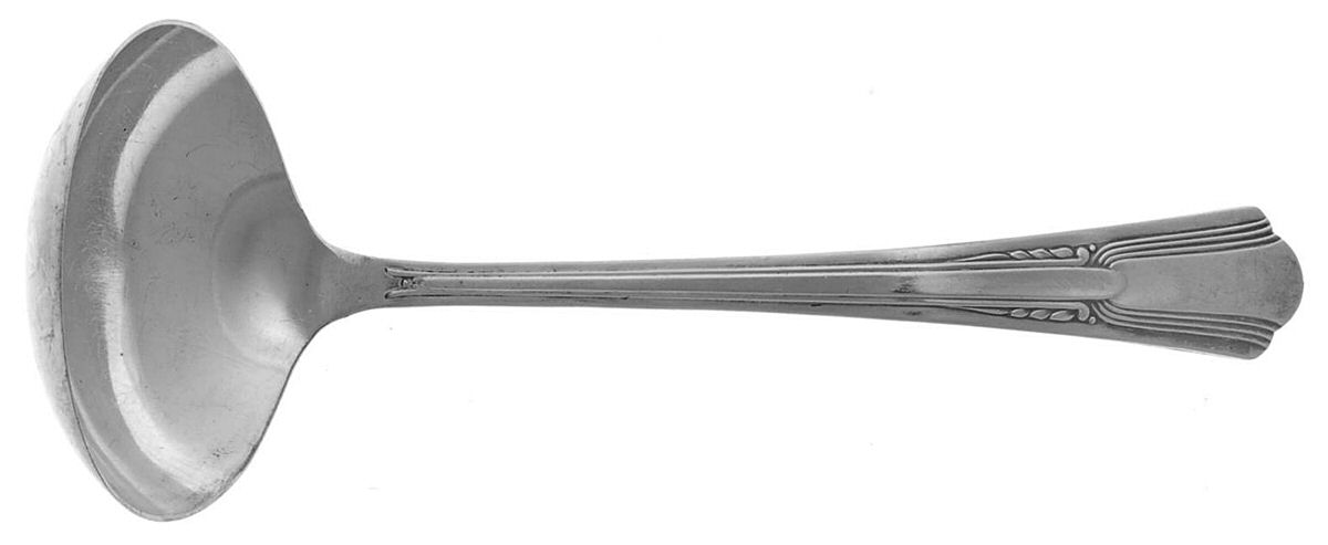 Lady Betty (Silverplate, 1940) Solid Gravy Ladle by International Silver-1