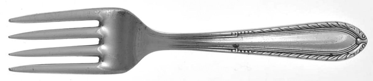 Ladyship (Silverplate, 1937) Baby Fork by International Silver-1