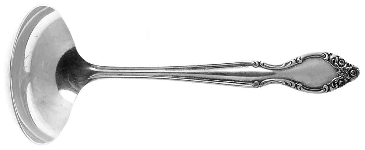 Lady Densmore (Silverplate, 1955) Solid Gravy Ladle by International Silver-1