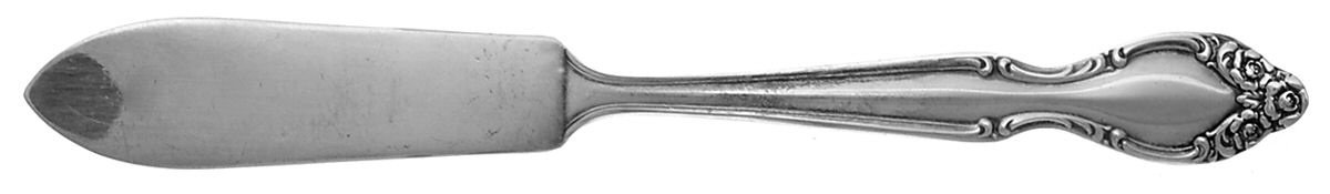 Lady Densmore (Silverplate, 1955) Flat Handle Master Butter Knife by International Silver-1