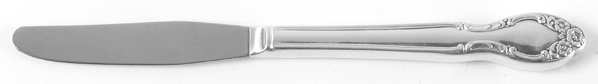 Lady Densmore (Silverplate, 1955) Pinch Handle Modern Hollow Grille Knife by International Silver-1