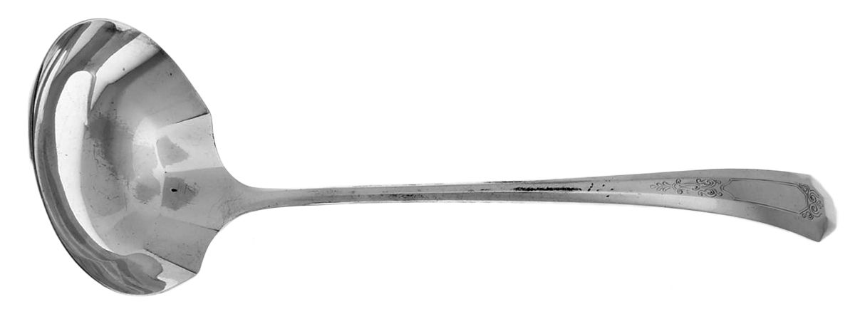 La France (Silverplate, 1920) Solid Soup Ladle by International Silver-1