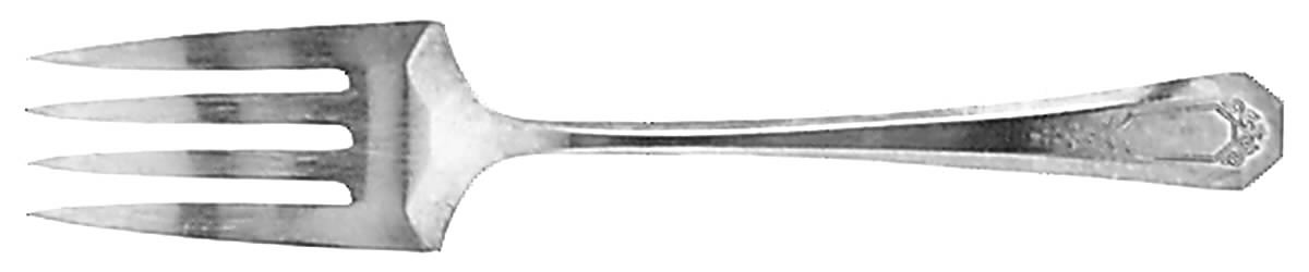 La France (Silverplate, 1920) Individual Salad Fork by International Silver-1