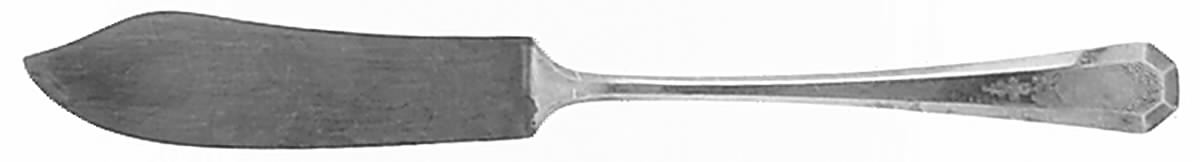 La France (Silverplate, 1920) Flat Handle Master Butter Knife by International Silver-1