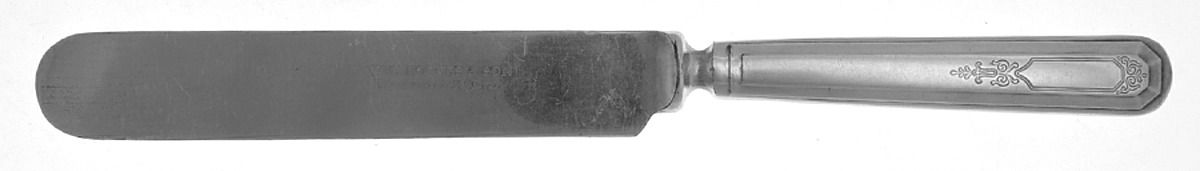 La France (Silverplate, 1920) Blunt Solid Knife by International Silver-1