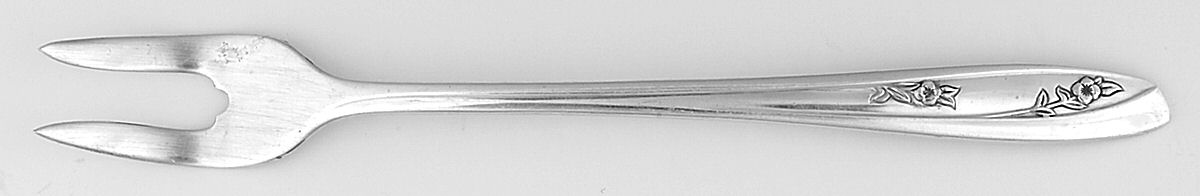 Lady Fair (Silverplate, 1957) Short Handle Pickle/Olive Fork by International Silver-1