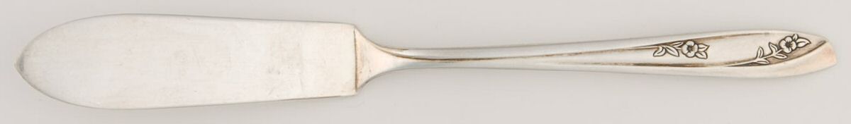 Lady Fair (Silverplate, 1957) Flat Handle Master Butter Knife by International Silver-1