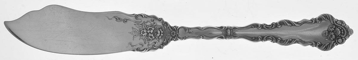 Lafayette (Silverplate, 1908) Flat Handle Master Butter Knife by International Silver-1