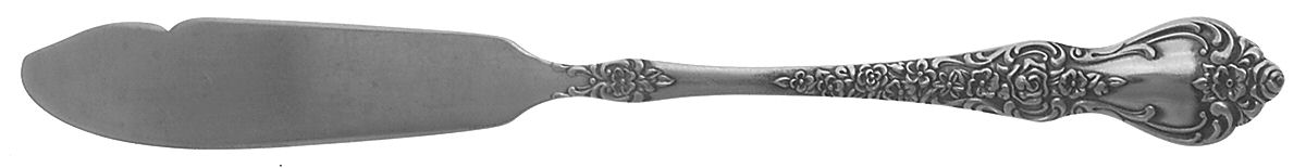 La France (Stainless) Flat Handle Butter Spreader by International Silver-1