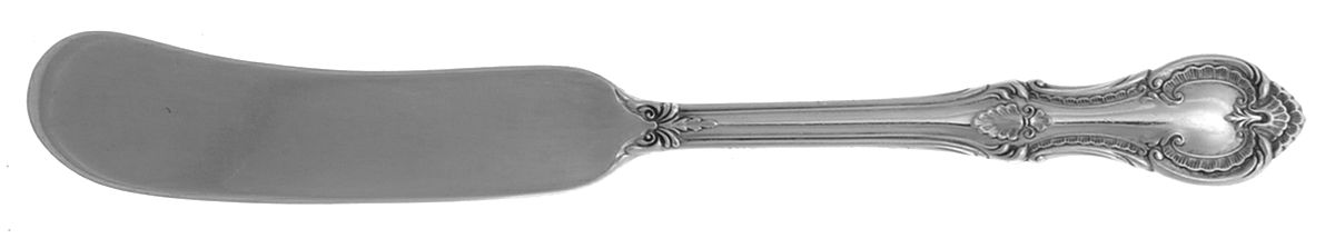 Lambeth Manor (Sterling, 1952, No Monograms) Flat Handle Butter Spreader by International Silver-1