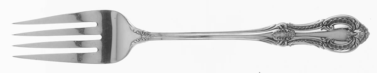 Lambeth Manor (Sterling, 1952, No Monograms) Individual Salad Fork by International Silver-1