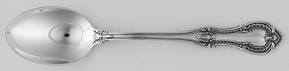 Lambeth Manor (Sterling, 1952, No Monograms) Teaspoon by International Silver-1