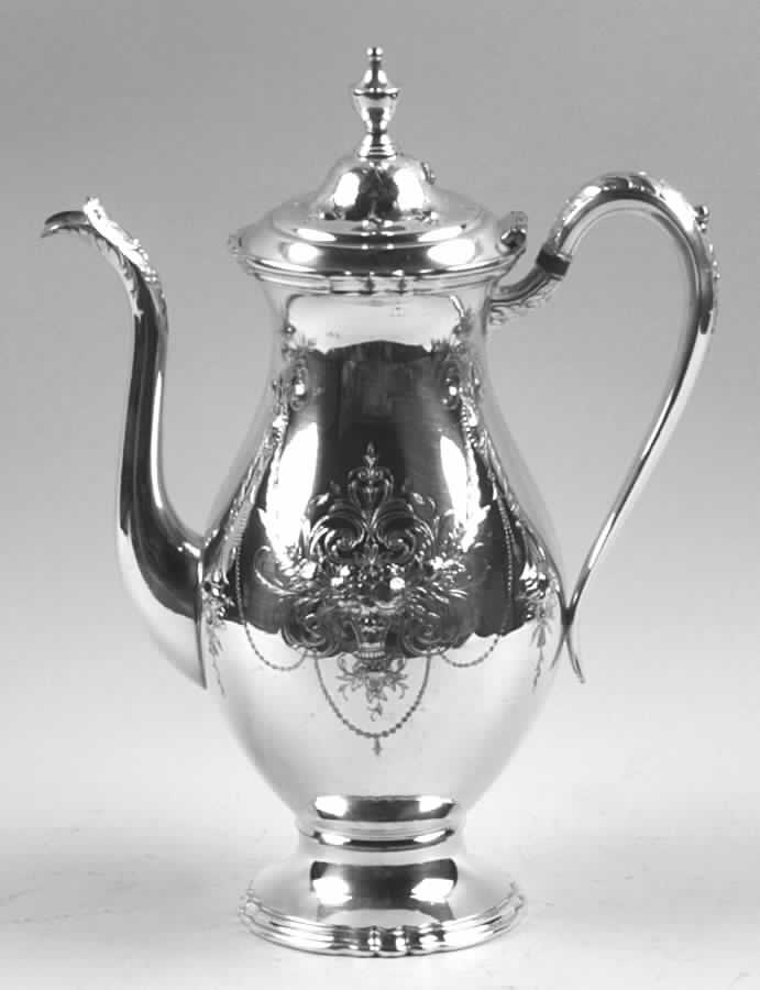 Lady Mary (Silverplate, Hollowware) Teapot by International Silver-1