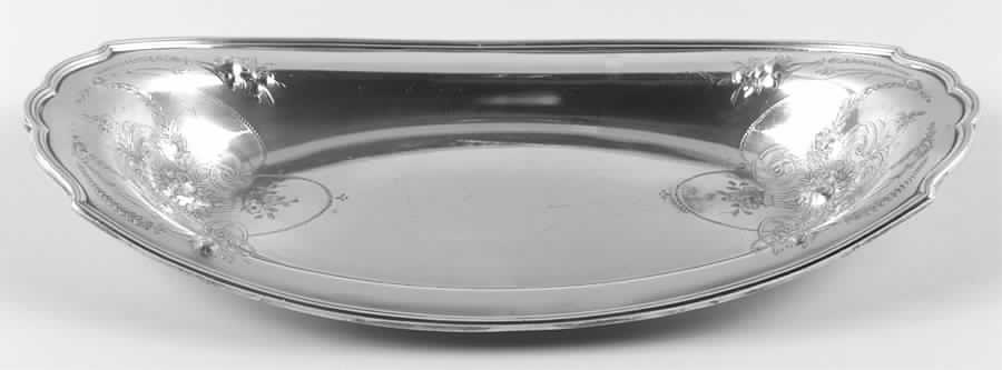 Lady Mary (Silverplate, Hollowware) 13" Bread Tray by International Silver-1