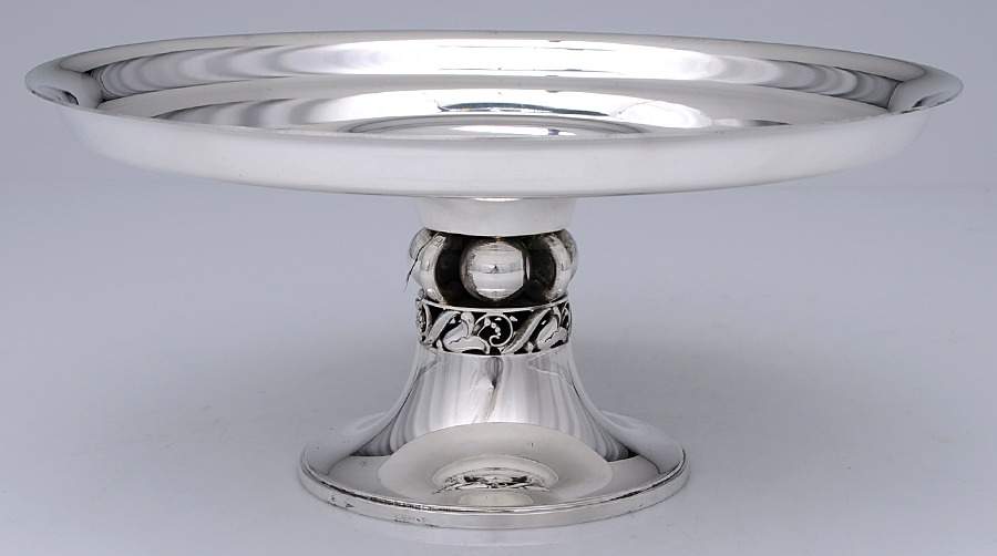La Paglia Designed (Sterling, Hollowware) Round Compote (Height X Width) by International Silver-1