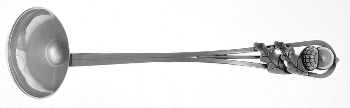 La Paglia Designed (Sterling, Hollowware) Sauce Ladle Solid Piece by International Silver-1