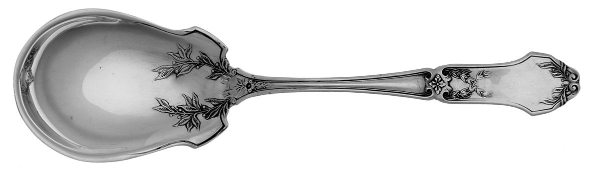 La Rochelle (Sterling, 1909) Large Jelly Spoon by International Silver-1
