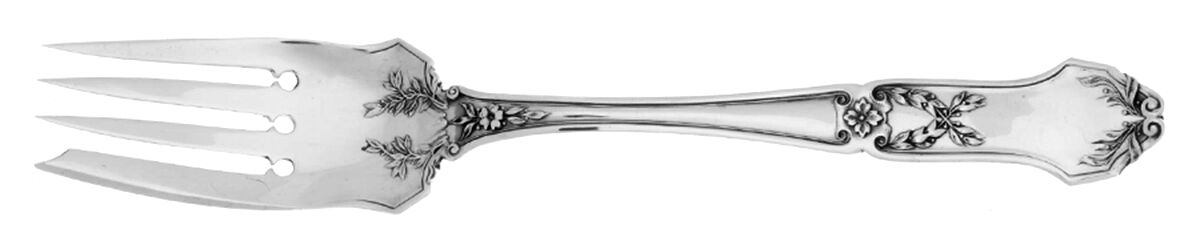 La Rochelle (Sterling, 1909) Individual Solid Fish Fork by International Silver-1