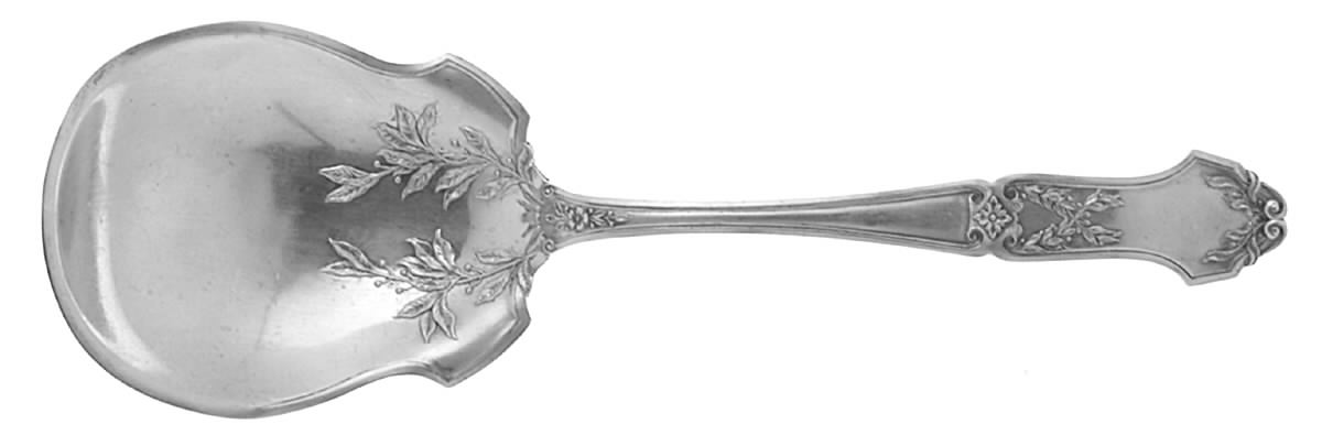 La Rochelle (Sterling, 1909) Solid Salad Serving Spoon by International Silver-1