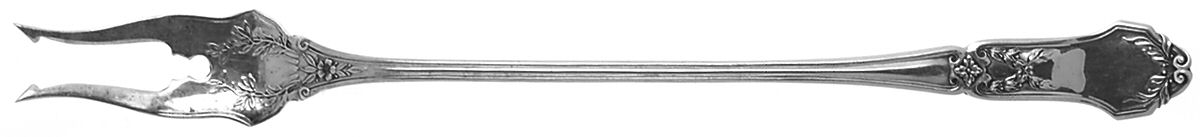La Rochelle (Sterling, 1909) Long Handle Olive Fork by International Silver-1
