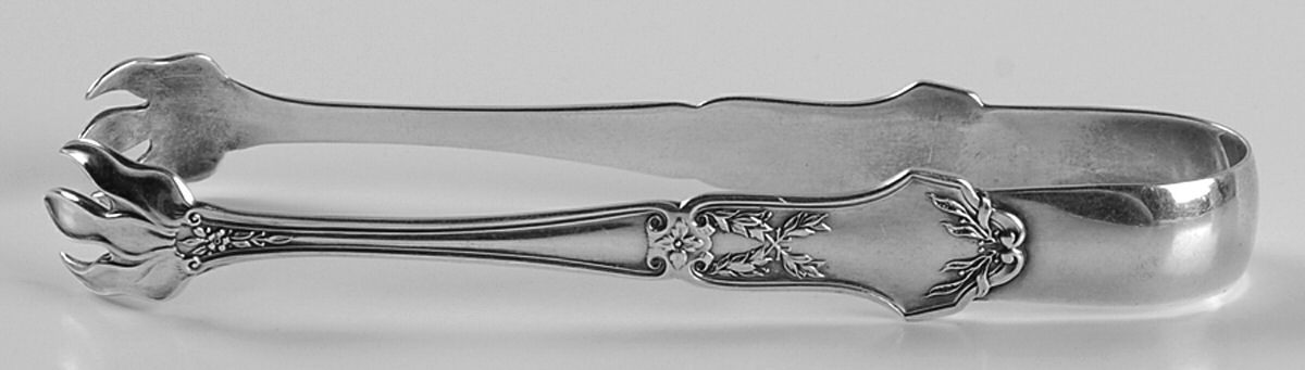 La Rochelle (Sterling, 1909) Small Sugar Tongs by International Silver-1