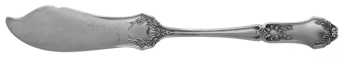 La Rochelle (Sterling, 1909) Flat Handle Master Butter Knife by International Silver-1