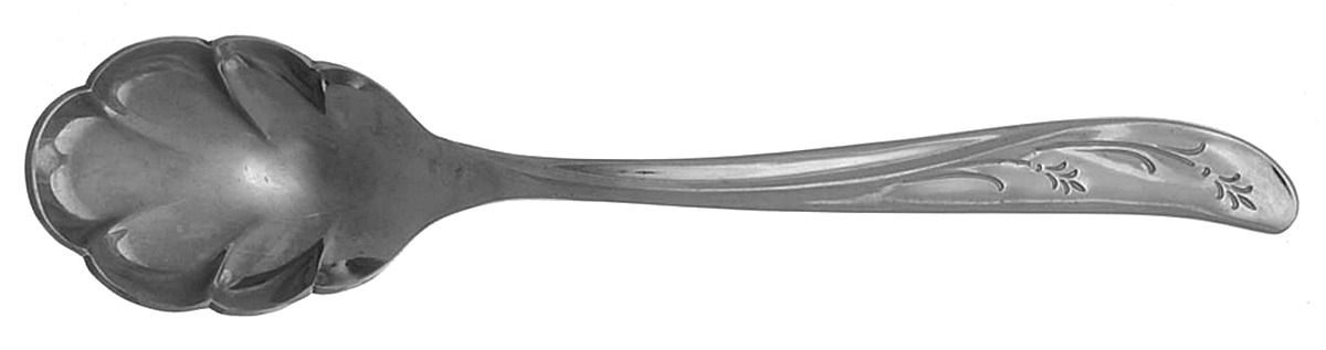 Largo (Stainless) Sugar Shell Spoon by International Silver-1