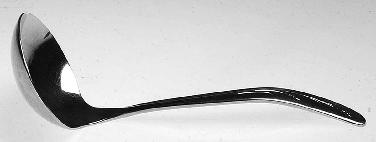 Largo (Stainless) Solid Gravy Ladle by International Silver-1
