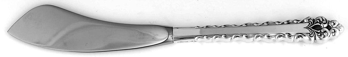 Lastrada (Sterling, 1972) Hollow Handle Master Butter Knife by International Silver-1