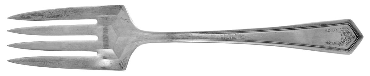 La Salle (Silverplate, 1925) Individual Salad Fork by International Silver-1