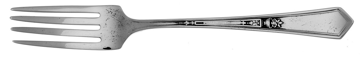 La Touraine (Silverplate, 1920) Youth Fork by International Silver-1