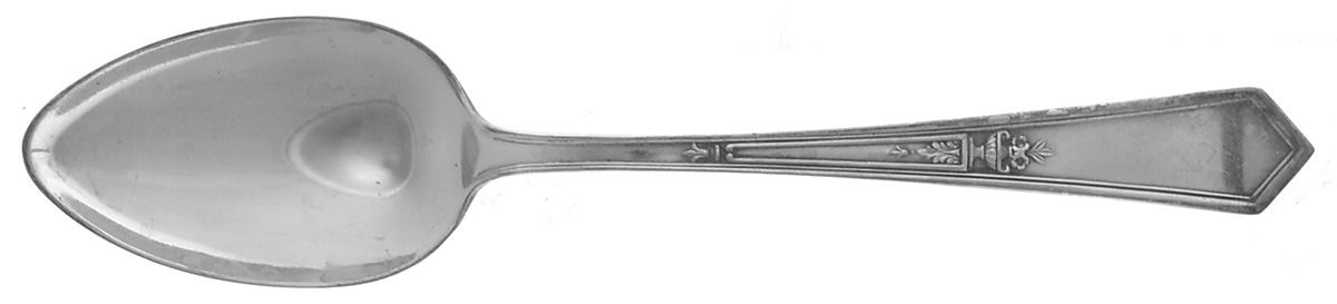 La Touraine (Silverplate, 1920) Place/Oval Soup Spoon by International Silver-1