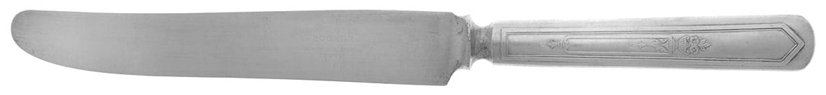 La Touraine (Silverplate, 1920) New French Solid Knife by International Silver-1