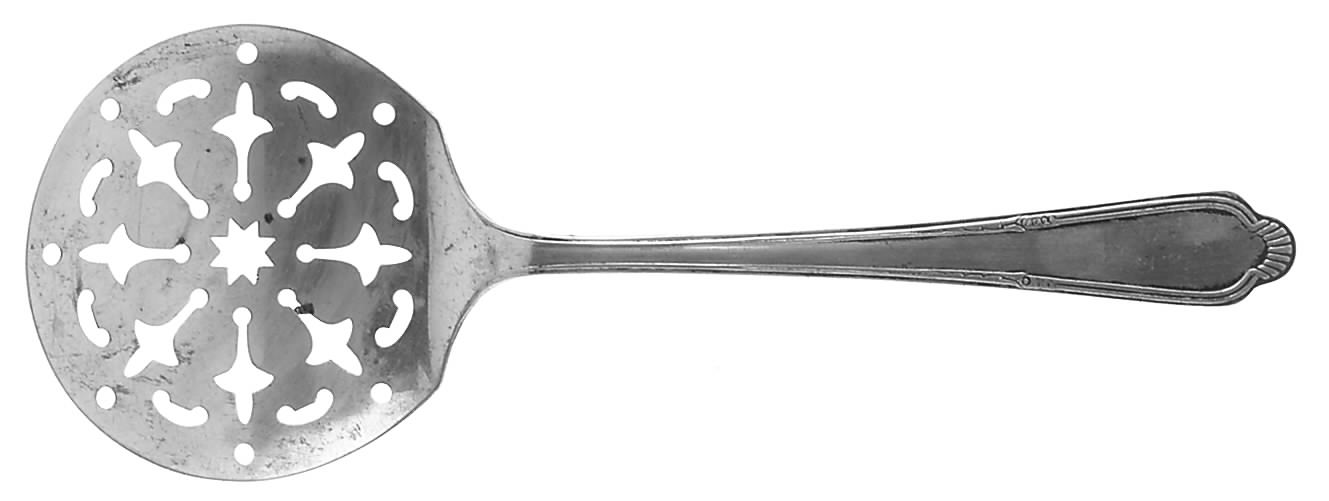 Laurel (Silverplate, 1934) Tomato Server, Solid Piece by International Silver-1