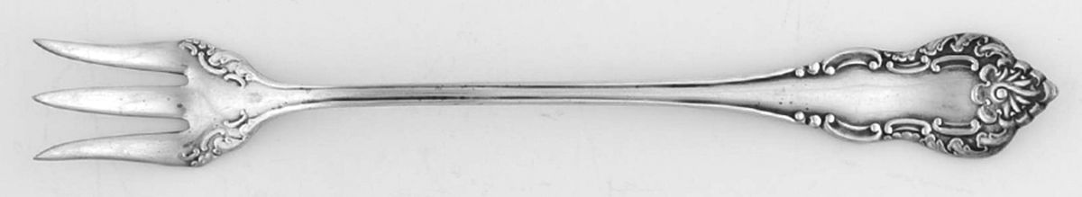 Laurence (Silverplate, 1901) Cocktail/Seafood Fork by International Silver-1