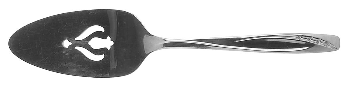 Lawncrest (Stainless) Pierced All Stainless Pie Server by International Silver-1