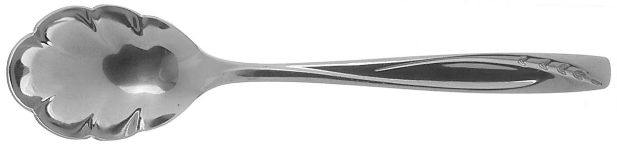 Lawncrest (Stainless) Sugar Shell Spoon by International Silver-1