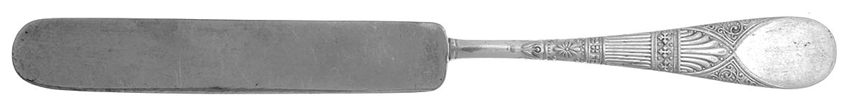 Leader (Silverplate, 1888) Youth Knife, Solid Piece by International Silver-1