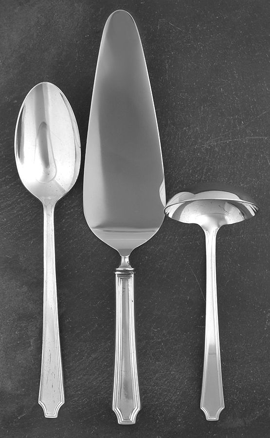 Legacy (Silverplate, 1928) 3 Piece Completer Set by International Silver-1